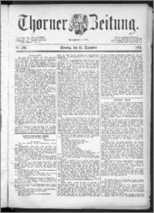 Thorner Zeitung 1891, Nr. 292 + 1. Beilage, 2. Beilage