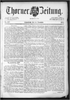 Thorner Zeitung 1891, Nr. 297