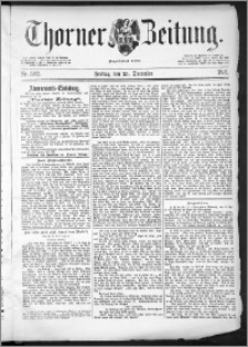 Thorner Zeitung 1891, Nr. 302 + Beilage
