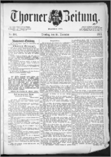 Thorner Zeitung 1891, Nr. 303