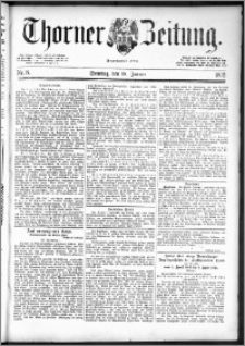 Thorner Zeitung 1892. Nr. 8 + Beilage