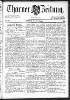 Thorner Zeitung 1892. Nr. 22