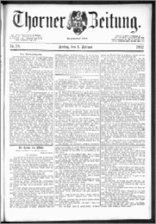 Thorner Zeitung 1892. Nr. 30