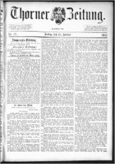 Thorner Zeitung 1892. Nr. 48 + Beilagenwerbung