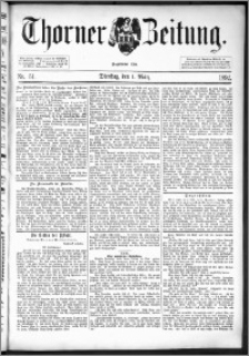 Thorner Zeitung 1892. Nr. 51