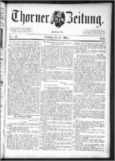 Thorner Zeitung 1892. Nr. 63