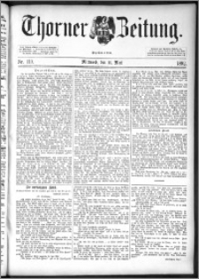Thorner Zeitung 1892. Nr. 110