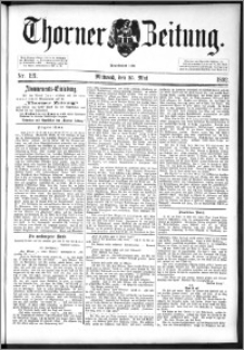 Thorner Zeitung 1892. Nr. 121