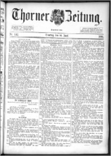Thorner Zeitung 1892. Nr. 142