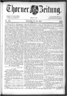 Thorner Zeitung 1892. Nr. 144
