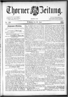 Thorner Zeitung 1892. Nr. 149 + Extra-Beilage