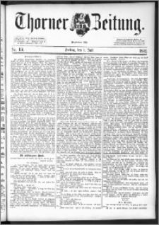 Thorner Zeitung 1892. Nr. 151
