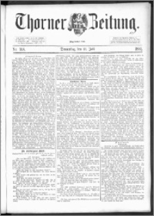 Thorner Zeitung 1892. Nr. 168