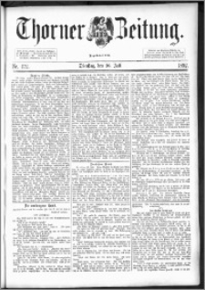 Thorner Zeitung 1892. Nr. 172