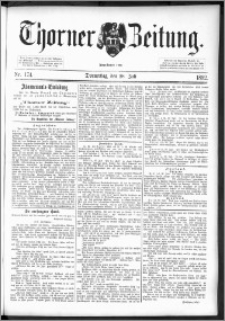 Thorner Zeitung 1892. Nr. 174