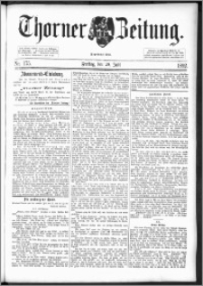 Thorner Zeitung 1892. Nr. 175