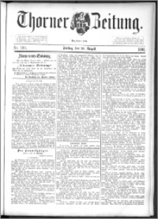 Thorner Zeitung 1892. Nr. 199