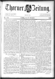 Thorner Zeitung 1892. Nr. 220