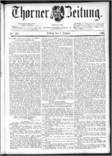 Thorner Zeitung 1892. Nr. 235