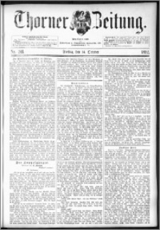 Thorner Zeitung 1892. Nr. 241