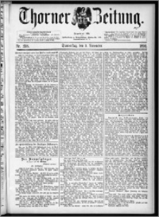 Thorner Zeitung 1892. Nr. 258