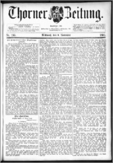 Thorner Zeitung 1892. Nr. 263