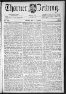 Thorner Zeitung 1892. Nr. 285