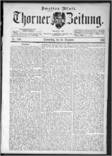 Thorner Zeitung 1892. Nr. 300 Zweites Blatt