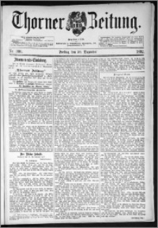 Thorner Zeitung 1892. Nr. 306