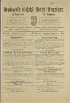 Bromberger Stadt-Anzeiger, J. 38, 1921, nr 3