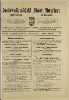 Bromberger Stadt-Anzeiger, J. 38, 1921, nr 4