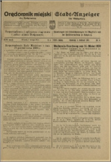 Bromberger Stadt-Anzeiger, J. 38, 1921, nr 8