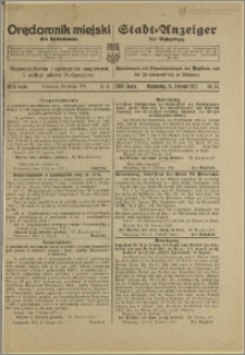 Bromberger Stadt-Anzeiger, J. 38, 1921, nr 11