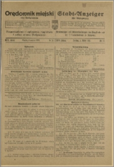 Bromberger Stadt-Anzeiger, J. 38, 1921, nr 13