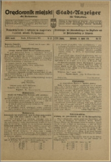 Bromberger Stadt-Anzeiger, J. 38, 1921, nr 18