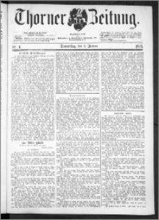Thorner Zeitung 1893, Nr. 4