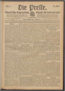 Die Presse 1910, Jg. 28, Nr. 6 Zweites Blatt