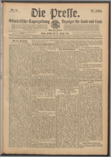 Die Presse 1910, Jg. 28, Nr. 11 Zweites Blatt, Drittes Blatt