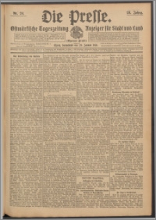 Die Presse 1910, Jg. 28, Nr. 24 Zweites Blatt