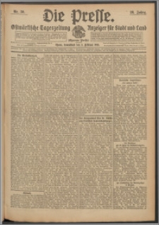 Die Presse 1910, Jg. 28, Nr. 30 Zweites Blatt, Drittes Blatt