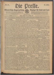 Die Presse 1910, Jg. 28, Nr. 35 Zweites Blatt, Drittes Blatt