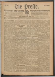 Die Presse 1910, Jg. 28, Nr. 49 Zweites Blatt, Drittes Blatt, Viertes Blatt