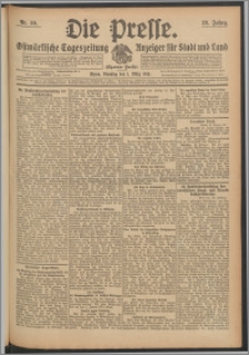 Die Presse 1910, Jg. 28, Nr. 50 Zweites Blatt, Drittes Blatt