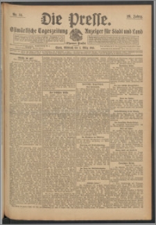 Die Presse 1910, Jg. 28, Nr. 51 Zweites Blatt, Drittes Blatt