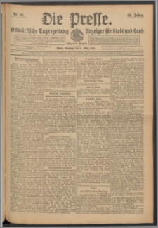 Die Presse 1910, Jg. 28, Nr. 56 Zweites Blatt, Drittes Blatt