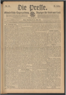 Die Presse 1910, Jg. 28, Nr. 58 Zweites Blatt, Drittes Blatt
