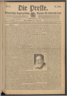 Die Presse 1910, Jg. 28, Nr. 60 Zweites Blatt
