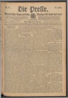 Die Presse 1910, Jg. 28, Nr. 61 Zweites Blatt, Drittes Blatt, Viertes Blatt