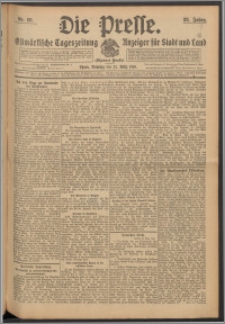 Die Presse 1910, Jg. 28, Nr. 68 Zweites Blatt, Drittes Blatt