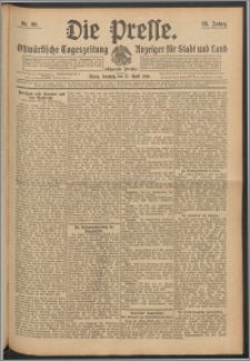 Die Presse 1910, Jg. 28, Nr. 89 Zweites Blatt, Drittes Blatt, Viertes Blatt